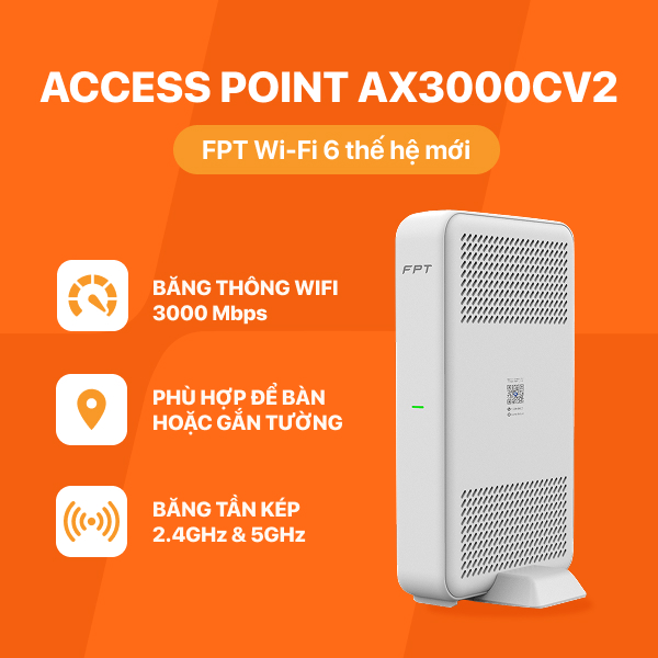 Lắp Mạng FPT Hà Nội 3 Modem Wifi 6 FPT
